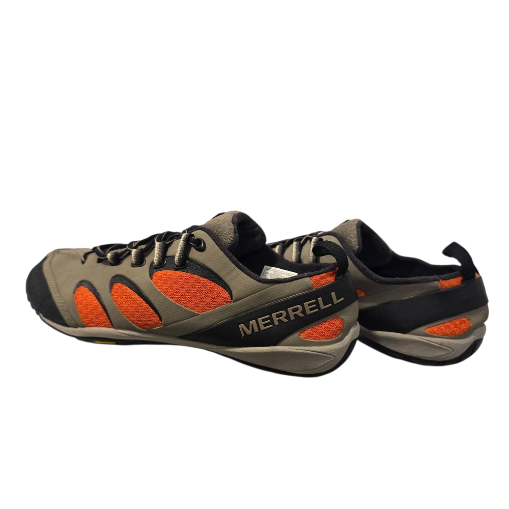 Merrell True Glove Shoes Men's 8 Barefoot Vibram Brindle Pumpkin Minimalist